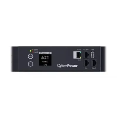 Cyber Power - PDU33105 - 3-Phase Monitored PDU, 120V/208V, 30A, 0U, (2) 5-20R + (36) C13 + (6) C19, NEMA L21-30P