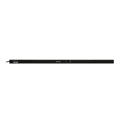 Cyber Power - PDU41101 - Switched PDU 20A SNMP (L)5-20P Input 120V (24) NEMA5-20R Outlets 10ft Cord