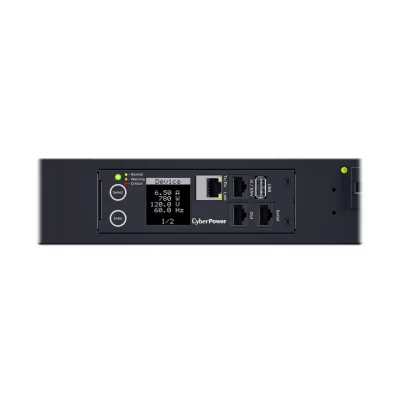 Cyber Power - PDU41116 - 15A (Derated to 12A), 120 V, 50Hz/60Hz, NEMA 5-15P plug, 16 NEMA 5-15R, 0U Rackmount, 10 ft cord, 3 year warranty