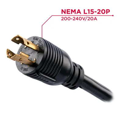 Cyber Power - PDU83103 - 3-Phase Switched MBO PDU, 200-240V/20A, 0U, (24) C13 + (6) C19, NEMA L15-20P