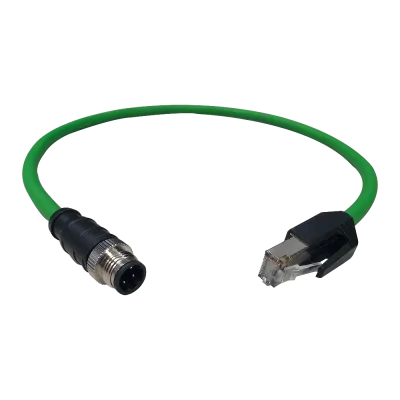 ACTi - PIOC-0400 - M12 to RJ-45 Converter Cable