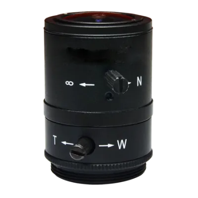 ACTi - PLEN-0131 - Vari-focal f2.8-12mm, Fixed Iris F1.4, Manual Focus, D/N, Megapixel, CS Mount Lens