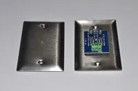 ETS - PM1-SS-LN - Ultra Low Noise Flush Mount Stainless Steel. 48Vdc, MIC LEVEL OUTPUT!