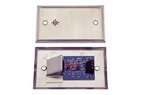 ETS - PM1-TRW - Weather Resistant, Tamper Resistant Stainless Steel. For Use with Professional Audio Mixers. 48Vdc, MIC LEVEL OUTPUT!