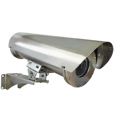 ACTI - PMAX-0210 - POE Stainless Steel Housing with Heater, Fan and Bracket