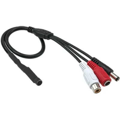 ACTI - PMIC-0100 - Active Microphone Omnidirectional for all Cameras with Line-in Audio