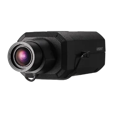 Hanwha - PNB-A9001 - 4K AI Network Box Camera, Max. 4K resolution, 0.03Lux@F1.2(Color), Day & Night(ICR), WDR(120dB) H.265, H.264, MJPEG codec, WiseStreamⅡ, WiseStreamⅢ (Using AI engine), Video Analytics based on AI [ Object detection and classificat