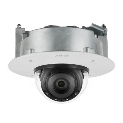 Hanwha - PND-A9081RF - 4K IR Indoor Flush Mount Dome AI Camera