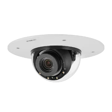 Hanwha - PND-A9081RF - 4K IR Indoor Flush Mount Dome AI Camera