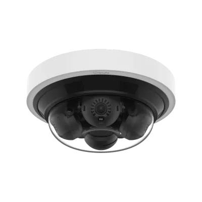 Hanwha - PNM-C16013RVQ - Wisenet P series network vandal outdoor mini Multi-Directional camera 4CH x 4MP @ 15FPS, Fix Lens 3.19mm (FoV H: 97°, V: 54°), triple codec H.265/H.264/MJPEG, 120dB WDR; IR viewable length 20m (65.6ft), USB port for easy inst