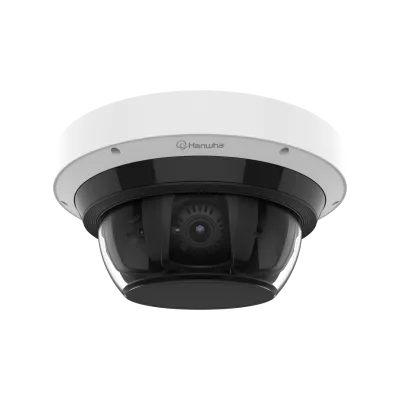 Hanwha - PNM-C16083RQZ - Wisenet P series network vandal outdoor Multi-Directional camera [AI ON] 4CH x 4MP @ 30FPS, Motorized Varifocal Lens with PTRZ function 3.2~10.2mm (FoV H: 95°~29°, V: 69°~21°), triple codec H.265/H.264/MJPEG, 120dB WDR; IR vi