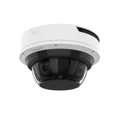 Hanwha - PNM-C32084RQZ-8XE4T-W - Wisenet P series network vandal outdoor Multi-Directional camera  [AI ON] 4CH x 8MP @ 15FPS / [AI OFF] 4CH x 8MP @ 20FPS, Motorized Varifocal Lens 4.38~9.33mm (FoV H: 112.1°~47.5°, V: 58°~26.6°) with PTRZ function, tr