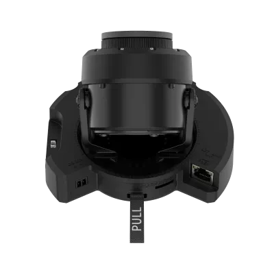 Hanwha - PNV-A9081RX - 4K Network AI IR Outdoor Camera Module, Max. 4K resolution @ 30FPS, 0.05Lux@F1.6 (Color), 0Lux (B/W, IR LED on), Day & Night(ICR), 4.5~10mm(2.2x) motorized varifocal lens, WDR(120dB) H.265, H.264, MJPEG codec, WiseStreamⅡ, Wise