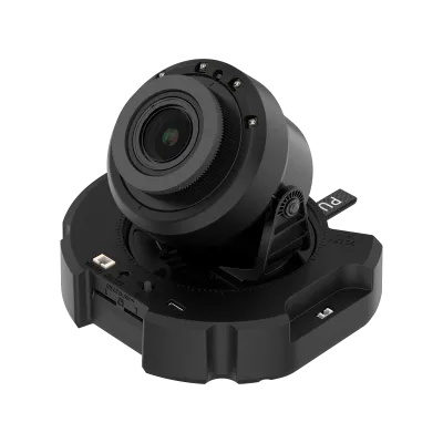 Hanwha - PNV-A9081RX - 4K Network AI IR Outdoor Camera Module, Max. 4K resolution @ 30FPS, 0.05Lux@F1.6 (Color), 0Lux (B/W, IR LED on), Day & Night(ICR), 4.5~10mm(2.2x) motorized varifocal lens, WDR(120dB) H.265, H.264, MJPEG codec, WiseStreamⅡ, Wise