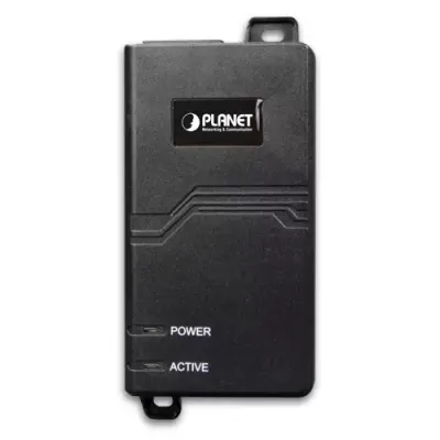 Planet - POE-163 - IEEE802.3at High Power PoE+ Gigabit Ethernet Injector - 30W (All-in-one Pack)