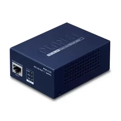 PLANET - POE-173S - Single-Port 10/100/1000T 802.3bt PoE++ Splitter (12V/19/24V, 802.3bt type 4 PD, PoH compatible)
