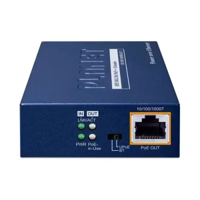 Planet - POE-E301 -  1-Port 802.3bt to 1-Port 802.3bt Gigabit PoE++ Extender