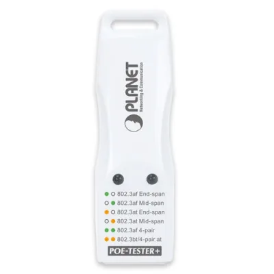 Planet - POE-TESTER+ - IEEE802.3bt/at/af POE Tester (6 PoE modes detection)