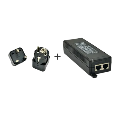 ACTi - PPOE-0101 - High PoE Injector IEEE 802.3at compliant, AC 100~240V, with universal connectors
