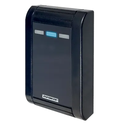 SECO-LARM - PR-B1124-PQ - Standalone Single-gang Surface mount Bluetooth (EM) Reader, plastic housing, weatherproof.