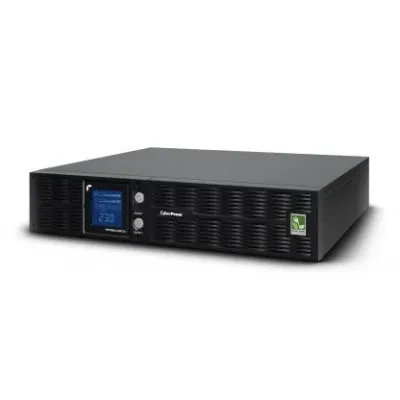 Cyber Power - PR1000ELCDRT2U - 1000VA/700W 230V Sinewave 8 IEC outlet, AVR LCD AVR Rackmount, 3 year warranty