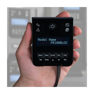 Cyber Power - PR1000LCD - UPS SYSTEMS Smart App 1000VA/1000W, Pure Sine Wave, NEMA 5-15P, 6 ft cord