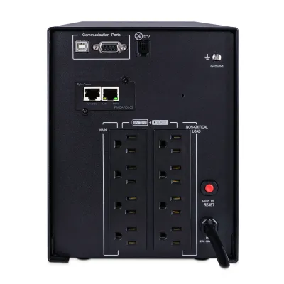 Cyber Power - PR1500LCDN - UPS SYSTEMS Smart App 1500VA/1500W Sinewave 8 outlet