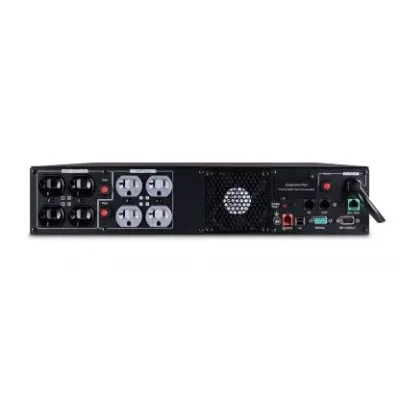 Cyber Power - PR2000RT2U - 2000VA/2000W, Sine Wave, 2U, NEMA 5-20P, 10 Ft Cord, 8 NEMA 5-20R, USB, Serial, SNMP, Relay, EPO, PowerPanel Business Edition software, 3 Year Warranty
