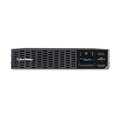 CYBERPOWER - PR2000RTXL2UTAA - 2000VA/2000W, Sine Wave, 2U, NEMA 5-20P, 10 Ft Cord, 8 NEMA 5-20R, USB, Serial, SNMP, Relay, EPO, PowerPanel Business software, Accepts EBM BP48VP2U02TAA, 3 Yr Warranty, TAA compliant