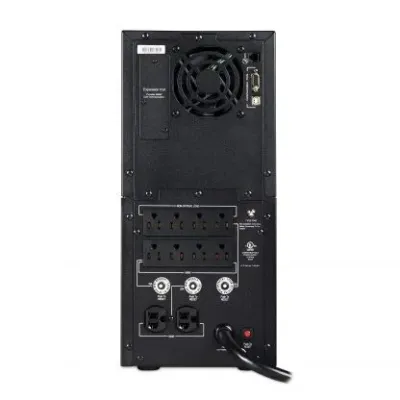 CYBERPOWER - PR2200LCD - 2200VA/1980W, Pure Sine Wave, NEMA L5-30P, 10 ft cord, 8 NEMA 5-15R, 2 NEMA 5-20R, USB, Serial, SNMP, Relay, EPO, PowerPanel Business Edition software, Yes, 3 year warranty