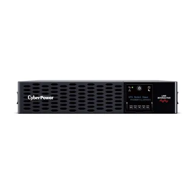 Cyber Power - PR3000RTXL2UHVACN - 3000VA/3000W, Sine Wave, 2U, NEMA L5-30P, 10 Ft Cord, 8 NEMA 5-20R +1 NEMA L5-30R, USB, Serial, SNMP, Relay
