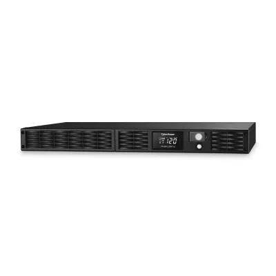 Cyber Power - PR500LCDRT1U - UPS SYSTEMS Smart App, 500VA/400W, Pure Sine Wave, 1U, NEMA 5-15P, 10 ft cord
