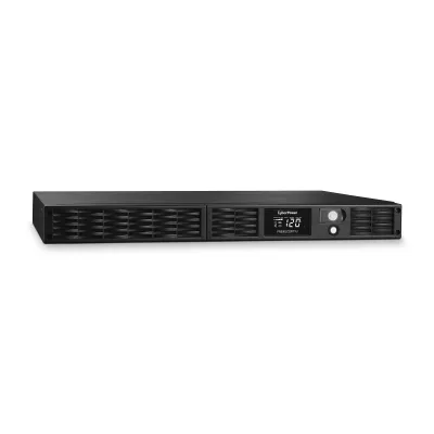 Cyber Power - PR500LCDRT1U - UPS SYSTEMS Smart App, 500VA/400W, Pure Sine Wave, 1U, NEMA 5-15P, 10 ft cord