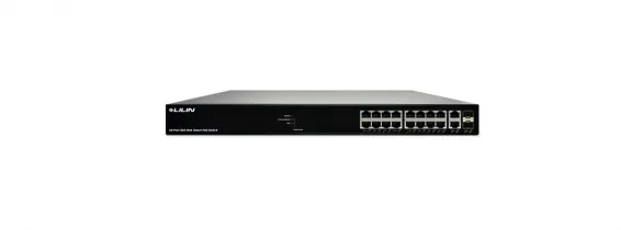 Lilin - PS3188C - 16-Port Web Smart GbE PoE+ Switch