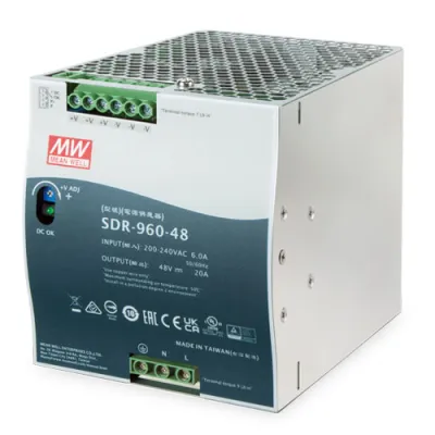  Planet - PWR-960-48 - 960W 48V DC Single Output Industrial DIN-rail Power Supply