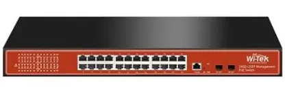 Wi-Tek - WI-PMS326GFR - 24GE+2SFP uplink Full Giga SNMP managed 24V Reverse PoE Switch