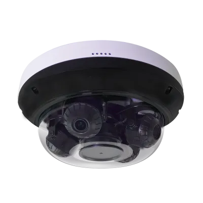 ACTI - Q83 - 20MP Outdoor Multi-Imager 360 Degree Dome with D/N, Adaptive IR, Superior WDR, SLLS, 2.85x Zoom Lens