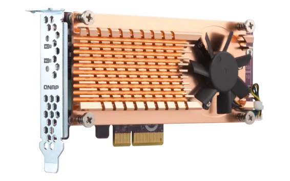 QNAP - QM2-2P-344 - Dual M.2 PCIe SSD Expansion Card