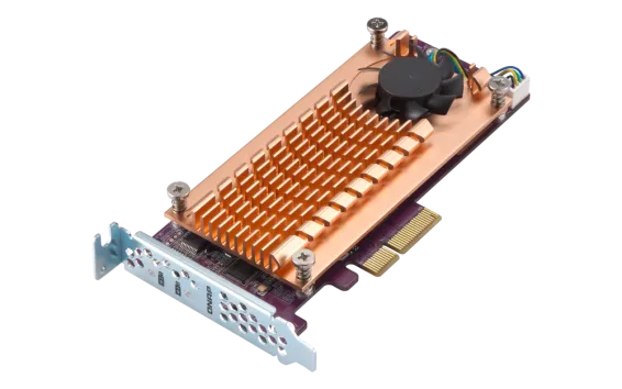 QNAP - QM2-2S-220A - Dual M.2 22110/2280 SATA SSD expansion card