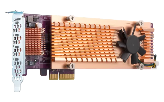 QNAP - QM2-4P-342 - Quad M.2 PCIe SSD Expansion Card