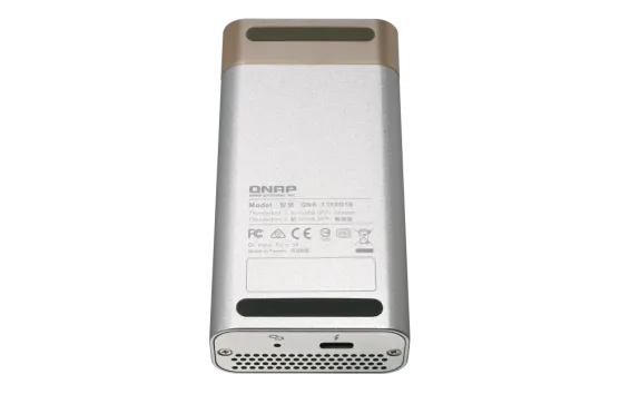 QNAP - QNA-T310G1S - Single port Thunderbolt3 to single port 10GbE SFP+ adapter, bus powered