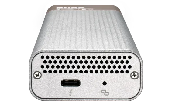 QNAP - QNA-T310G1S - Single port Thunderbolt3 to single port 10GbE SFP+ adapter, bus powered
