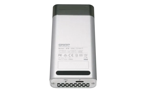 QNAP - QNA-T310G1T - Single port Thunderbolt3 to single port 10GbE NBASE-T adapter, bus powered