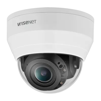 Hanwha - QND-8080R - 5 MP Network IR Dome Camera with Motorized Varifocal Lens