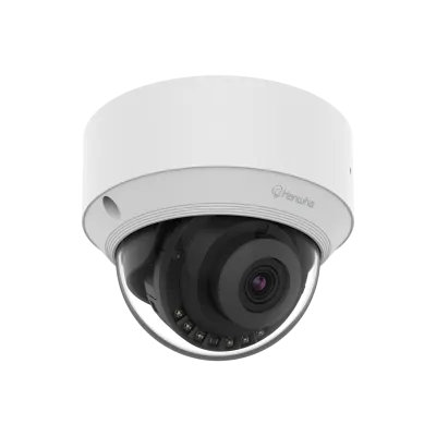 Hanwha - QND-C8013R - Wisenet Q network indoor dome camera, 5MP @ 30fps, fix lens 3mm (H:100°/V: 73°), triple codec H.265/H.264/MJPEG with WiseStream III technology, WiseNRⅡ(Based on AI engine), WDR 120dB, IR viewable length 25m(82.02ft), built-in mi