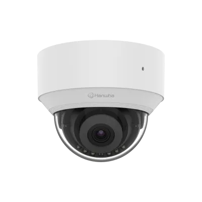 Hanwha - QND-C8023R - Wisenet Q network indoor dome camera, 5MP @ 30fps, fix lens 4mm (H:80°/V: 59°),  triple codec H.265/H.264/MJPEG with WiseStream III technology, WiseNRⅡ(Based on AI engine), WDR 120dB, IR viewable length 30m(98.42ft), built-in mi