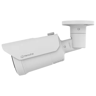 Hanwha - QNO-C6083R - Wisenet Q network outdoor vandal bullet camera, 2MP @ 30fps, motorized vari-focal lens 3.2~10.2mm (H: 102.0°~32.2° / V: 54.2°~18.3°), triple codec H.265/H.264/MJPEG with Wisestream III (Based on AI engine), WiseNRⅡ(Based on AI e