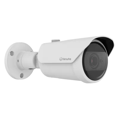 Hanwha - QNO-C6083R - Wisenet Q network outdoor vandal bullet camera, 2MP @ 30fps, motorized vari-focal lens 3.2~10.2mm (H: 102.0°~32.2° / V: 54.2°~18.3°), triple codec H.265/H.264/MJPEG with Wisestream III (Based on AI engine), WiseNRⅡ(Based on AI e