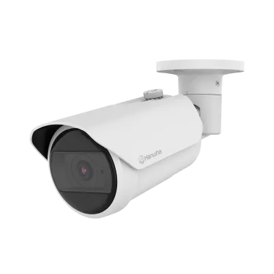 Hanwha - QNO-C8013R - Wisenet Q network outdoor vandal bullet camera, 5MP @ 30fps, fix lens 3mm (H:100°/V: 73°), triple codec H.265/H.264/MJPEG with WiseStream III technology, WiseNRⅡ(Based on AI engine), WDR 120dB, IR viewable length 25m(82.02ft), M