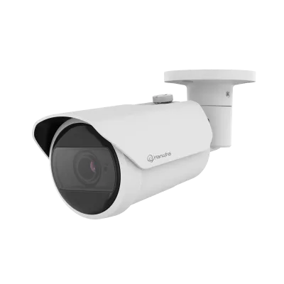 Hanwha - QNO-C8083R - Wisenet Q network outdoor vandal bullet camera,  5MP @ 30fps, motorized vari-focal lens 3.2~10.2mm (H: 95°~29° / V: 69°~21°), triple codec H.265/H.264/MJPEG with Wisestream III (Based on AI engine), WiseNRⅡ(Based on AI engine), 